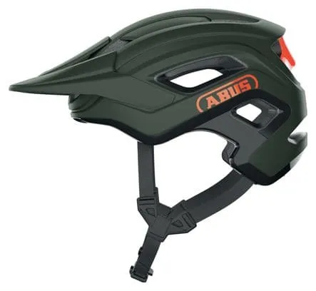 Abus CliffHanger MTB Helm Donkergroen