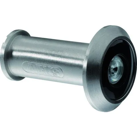 ABUS DEURSPION  ZICHTHOEK 200°  MESSING VERNIKKELD