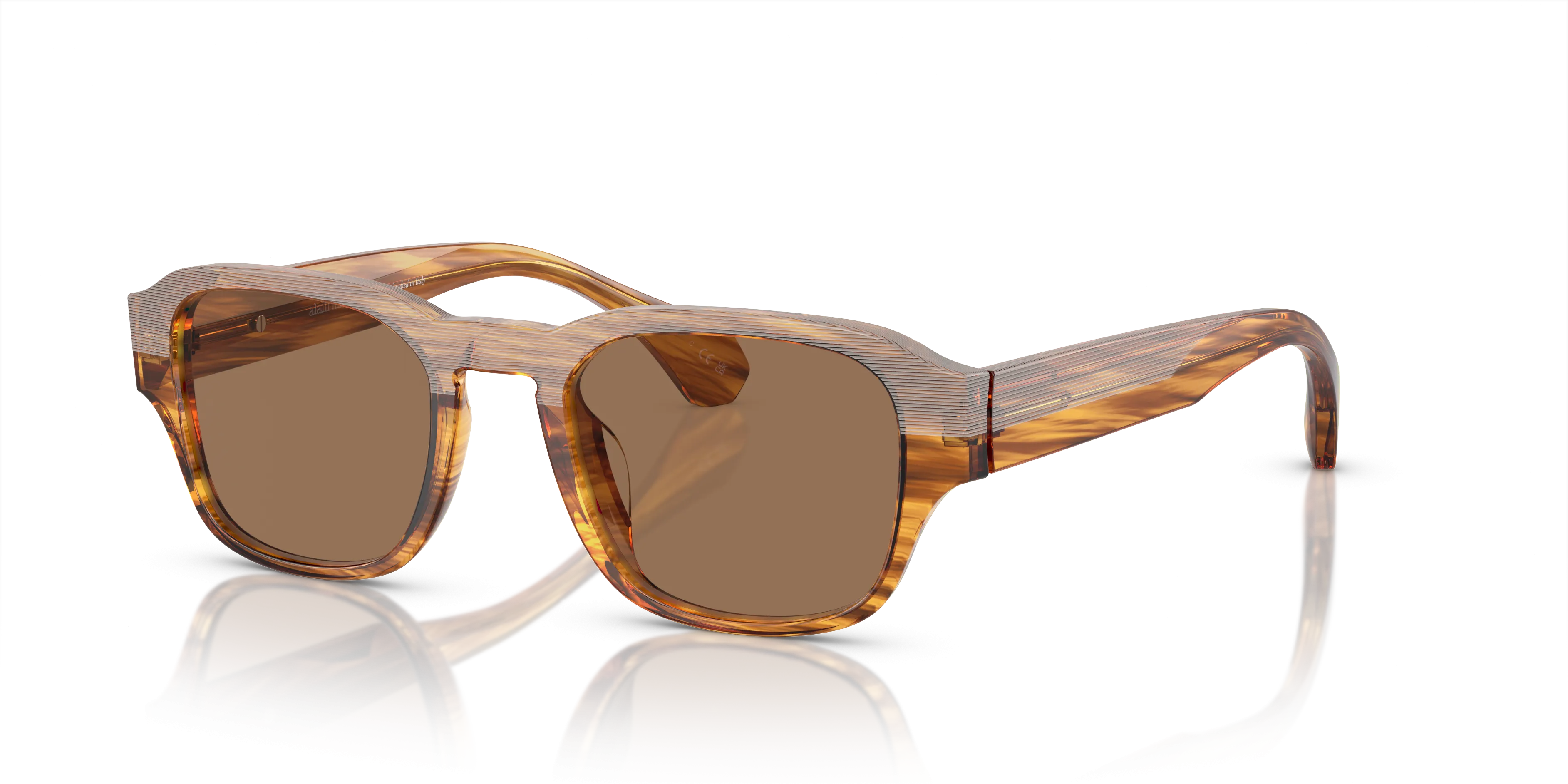 ALAIN MIKLI A05506 M (50  20) GEPOLARISEERD WITH BRUIN LENSES AND BRUIN FRAME