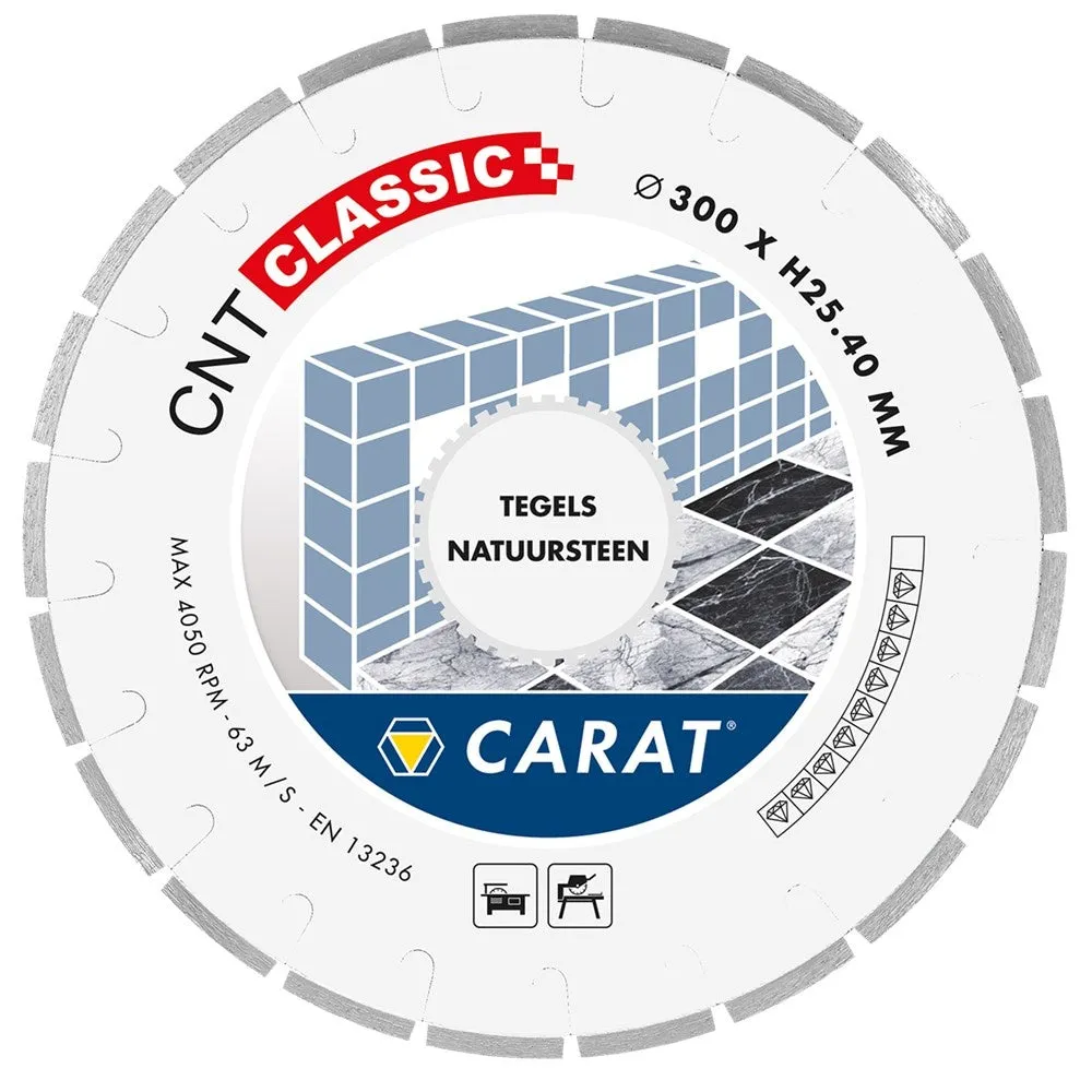CARAT DIAMANTZAAG NATUURSTEEN Ø350X30,00MM CNT CLASSIC  CNTC350500