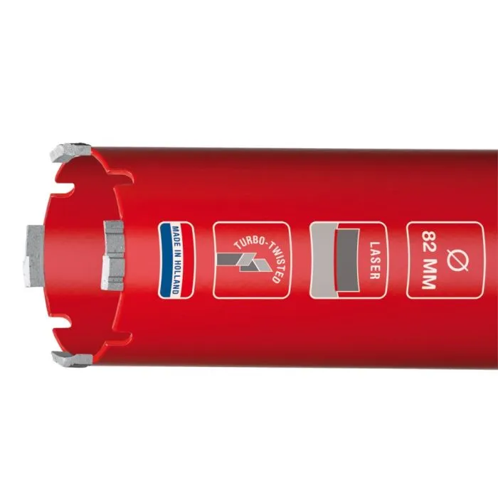 CARAT DROOGBOOR HTL 82MM L=340MM        M16