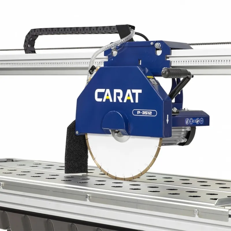 CARAT P3512 LASER NATUURSTEENZAAGMACHINE | 2200W | 350MM | 120CM | +ZIJTAFEL
