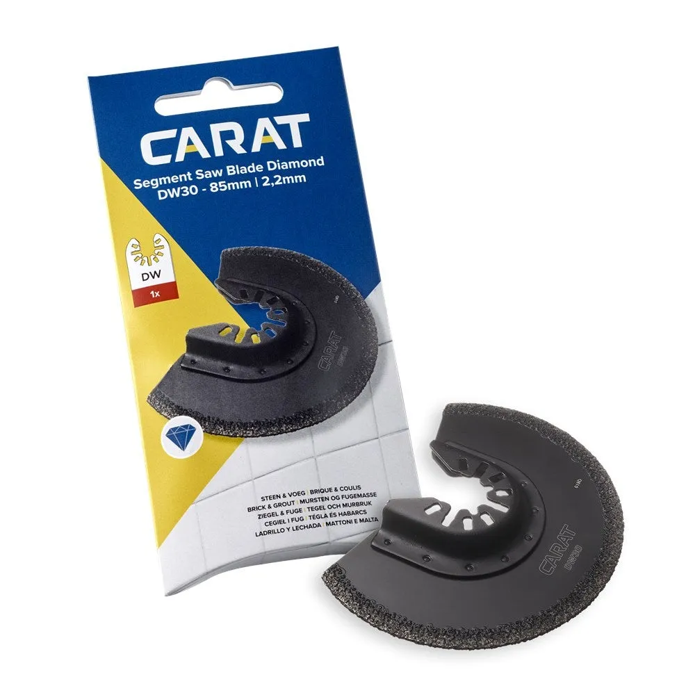 CARAT SEGMENT DIAMANT ZAAGBLAD DW30 85MM2MM  EMT01DW300