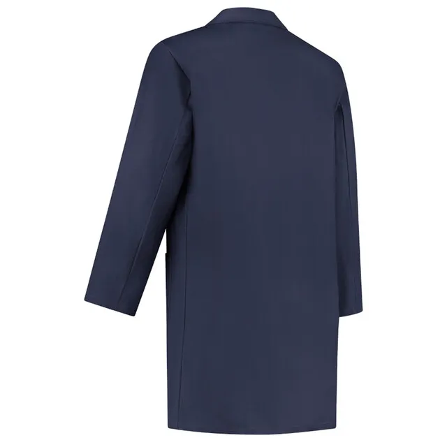 De Boer Stofjas Marine 100% Katoen Maat XL