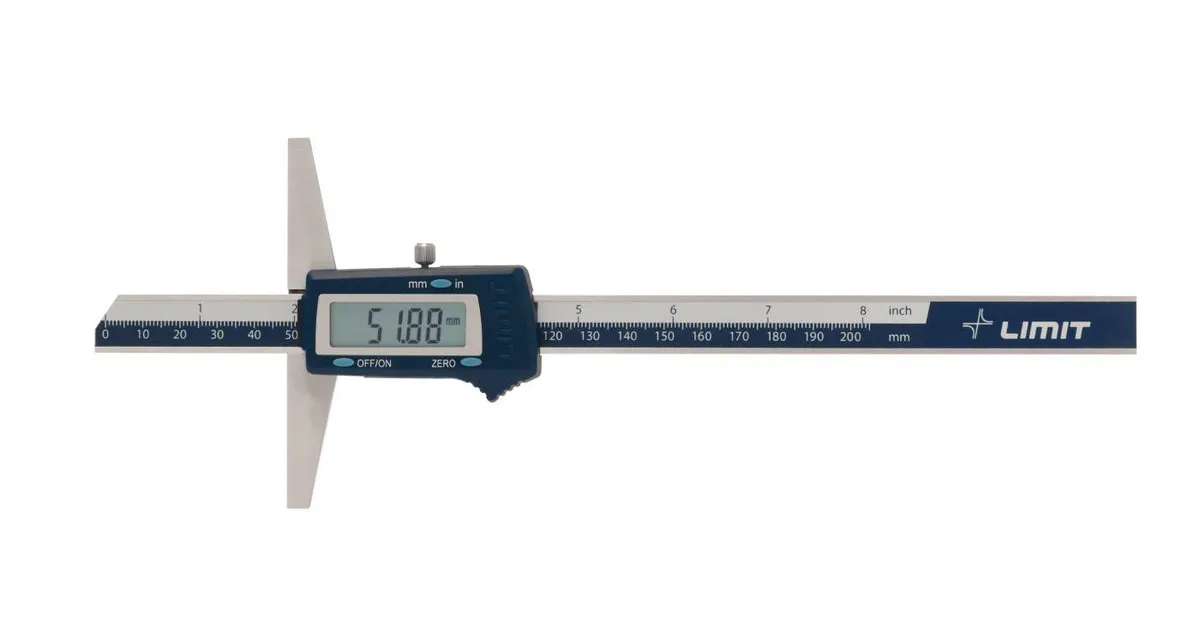 Digitale diepteschuifmaat tot 200 mm Limit