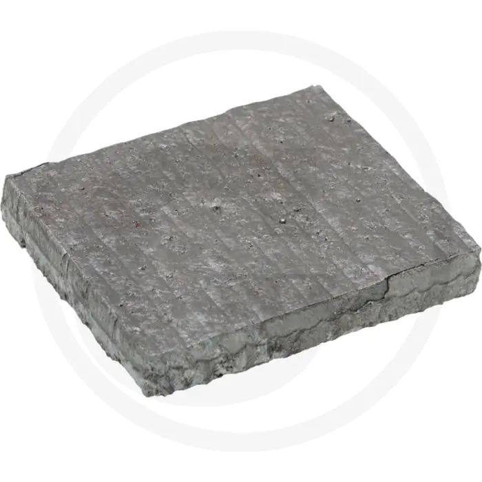 Heavy duty slijtplaat 80x70x12 mm
