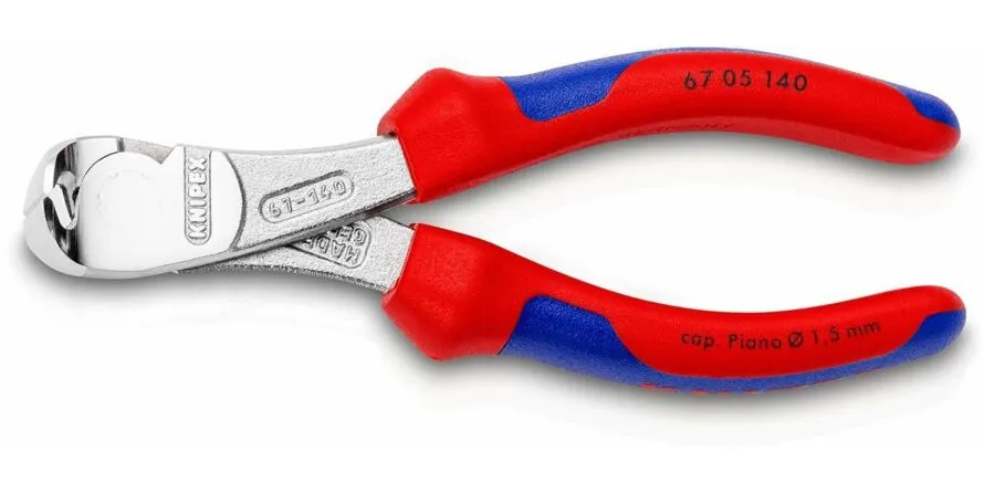 HEAVYDUTY VOORSNIJTANG, VERCHROOMD