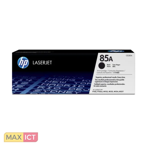 HP 85A Origineel Zwart 1 stuk(s)