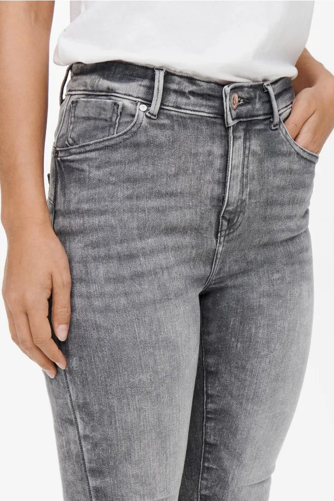 ONLPOWER MID PUSH UP SK AZG937 NOO 15231450 GREY DENIM