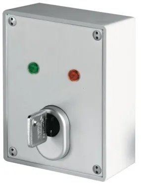 Opbouw sleutelcontact met tamper en signalisatie rood/groen - ABUS SE1000