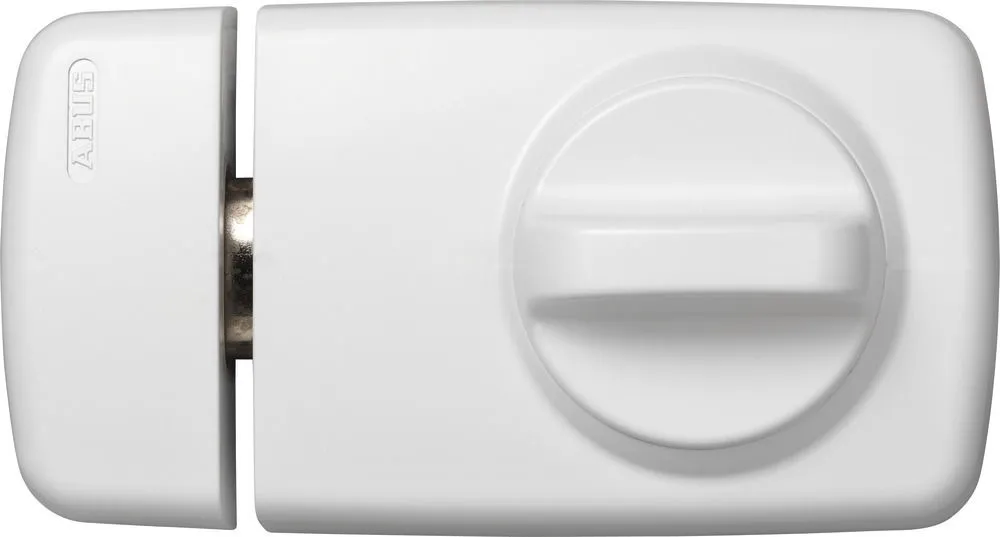 OPLEGSLOT ABUS 7010 DRAAKNOP BINNEN INCL. 3 SLEUTELS WIT  GELIJKSLUITEND