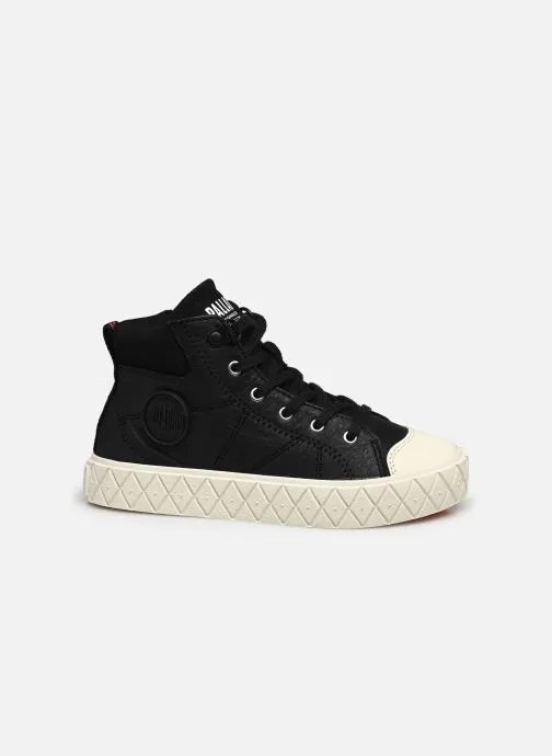      PALLADIUM ACE KIDS LO CUFF  ZWART   