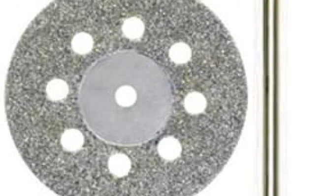 Proxxon Diamant Slijpschijf 20mm met Koelgaten 28844
