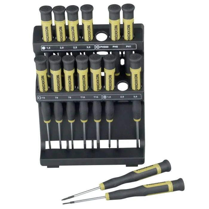 PROXXON INSTRUMENTEN SCHROEVENDRAAIERSET  15DELIG  28 148