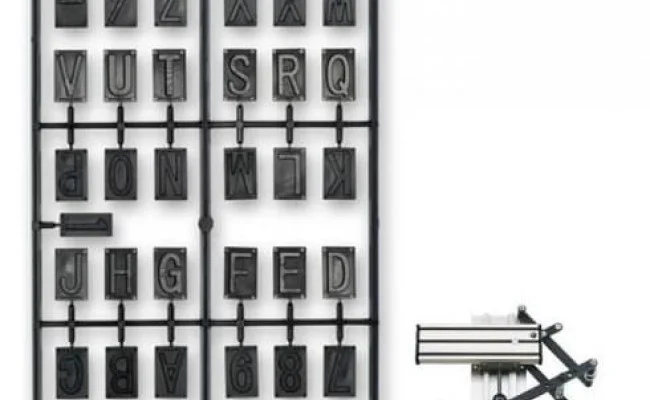 Proxxon Letters voor Graveerinrichting GE 20