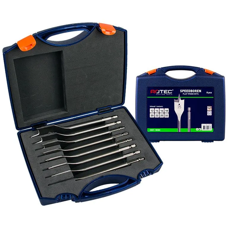 ROTEC HEAVY DUTY SPEEDBORENSET 8DELIG