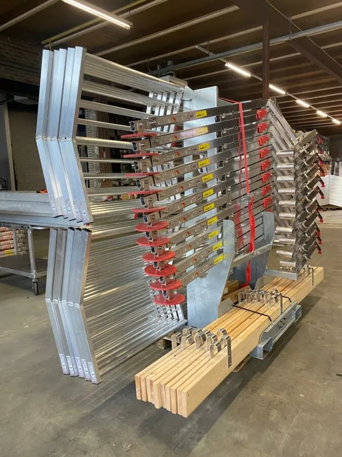 RSS dakrandbeveiliging  hellend dak  set 27 meter