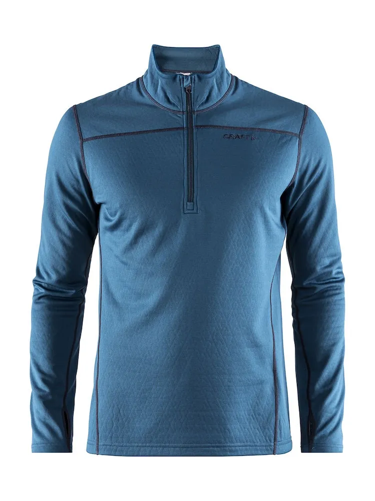 Shirt Craft Men Pin Halfzip Fjord Gravel