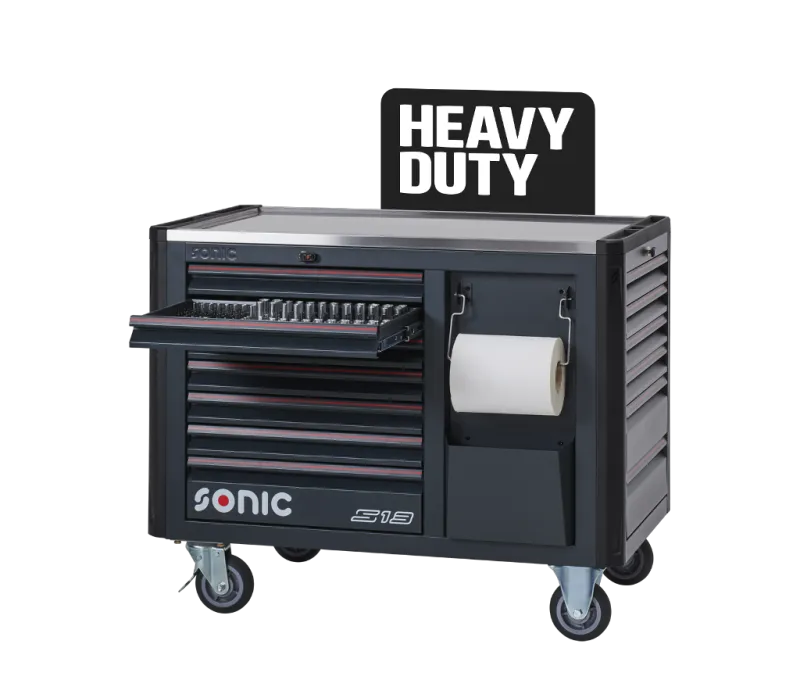 SONIC 754080 GEVULDE GEREEDSCHAPSWAGEN NEXT S13 540DELIG (HEAVY DUTY)