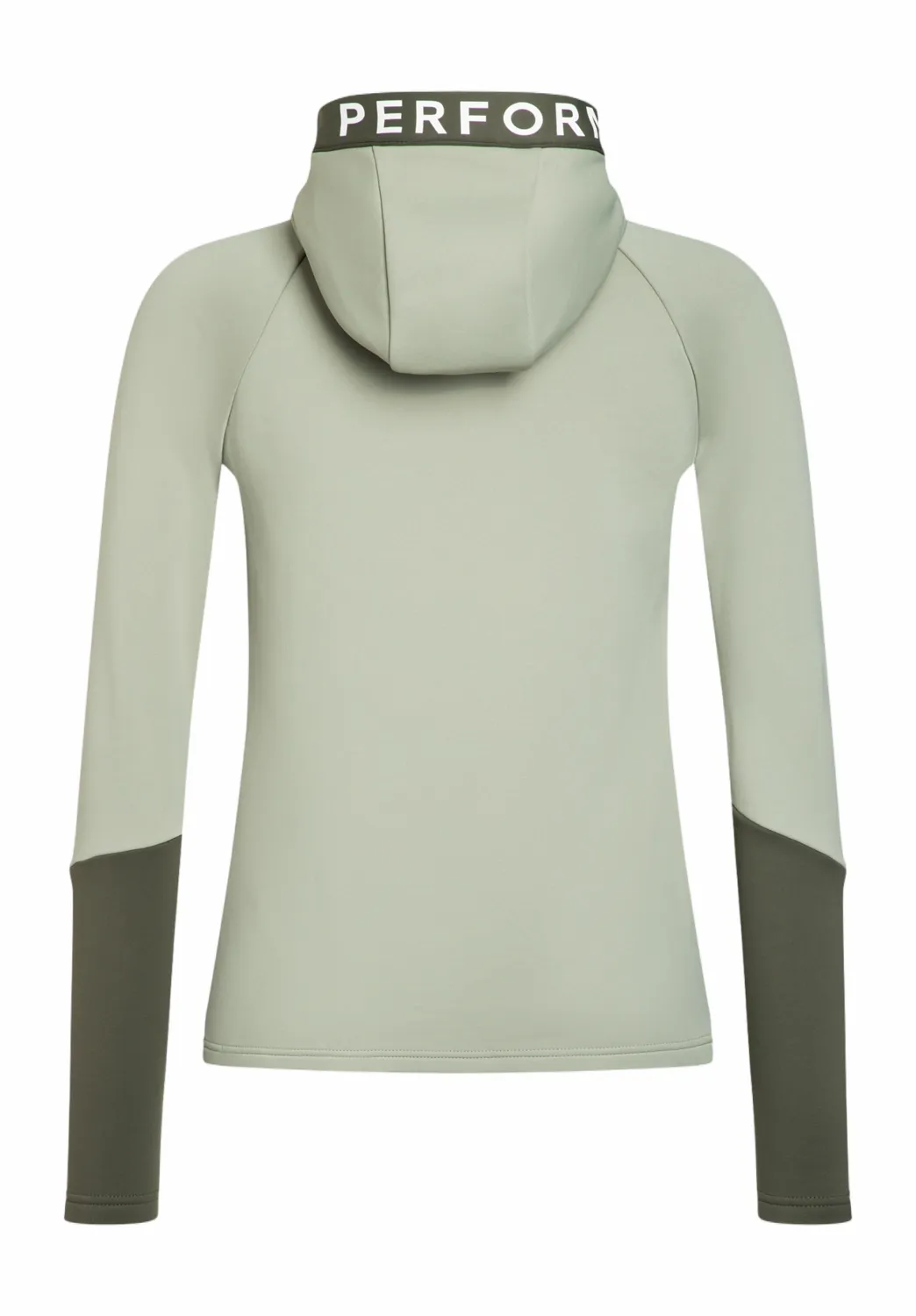 Vest Peak Performance Women Rider Mid Zip Hood Limit Green Pine